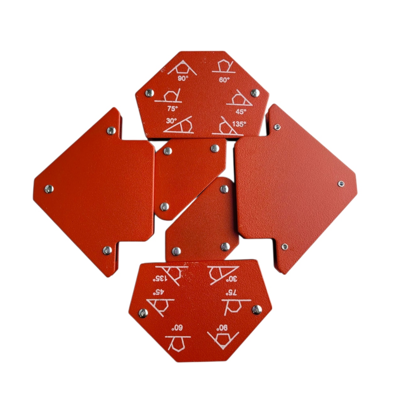 магнитные уголки для сварки, 6 шт., "maximum" mx 10185 оптом